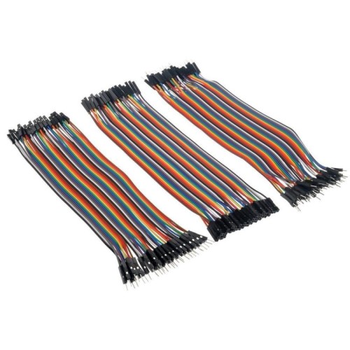 Cavo jumper da 40 PC da maschio a maschio / da maschio a femmina / da femmina a femmina (120 pezzi per confezione)