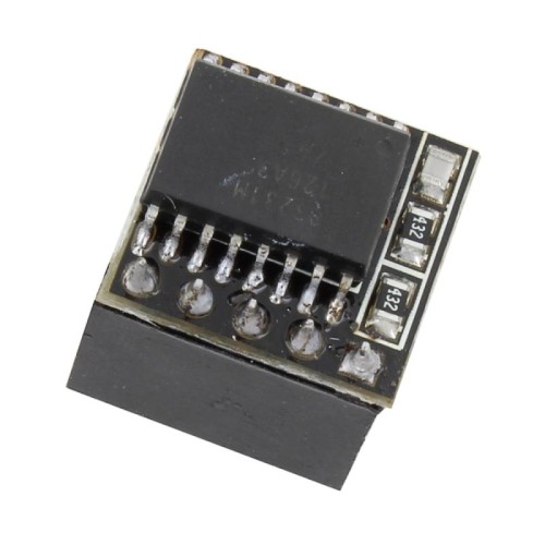 Ldtr-WG0211 DS3231 Clock Module 3.3V / 5V elevata accuratezza per Raspberry Pi (nero)
