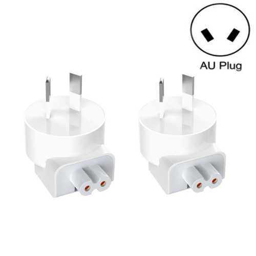 2 PCS XJ01 Adattatore di alimentazione per iPad 10W 12W Caricabatterie e caricatore serie MacBook, Plug AU
