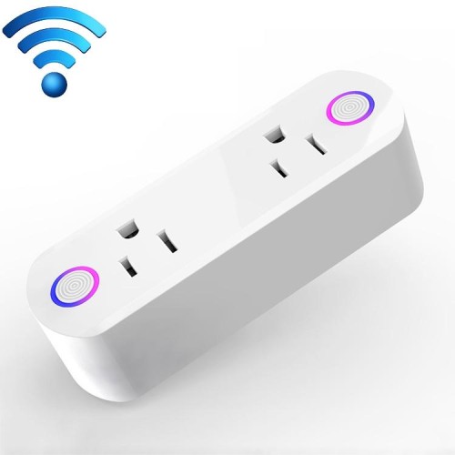 Presa intelligente per telecomando WiFi 15A Funziona con Alexa, Google Home e IFTTT, AC 100-240 V, spina americana