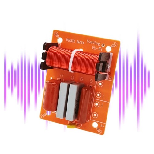 D234 Crossover audio a 2 vie alto e basso Divisore di conversione altoparlanti Hi-Fi