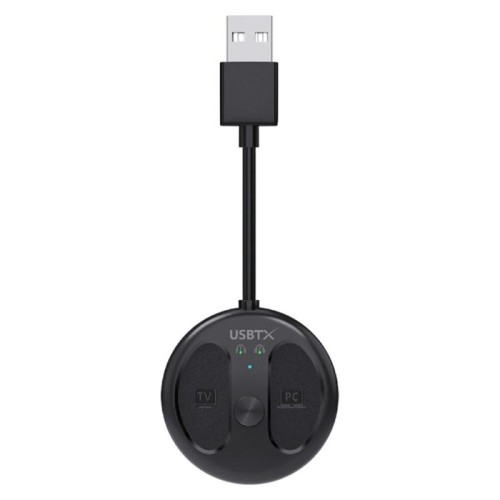 Per TV PC LE524 Trasmettitore audio Bluetooth 5.4 USB Adattatore a doppia connessione con portata 50 m