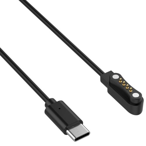 Per il registratore vocale PLAUD Note AI xDfind Cavo di ricarica magnetico con interfaccia Type-C/USB-C, lunghezza: 1 m (nero)