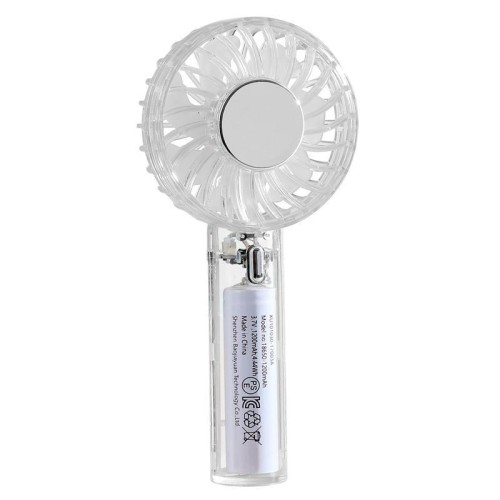 Ventilatore portatile da esterno USB trasparente YL14 (trasparente)