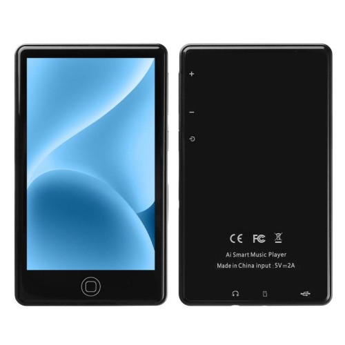 UNIWA MP004 Schermo IPS da 4,0 pollici Android 14 AI Smart Music Player Mini Tablet PC 3 GB + 32 GB (nero)