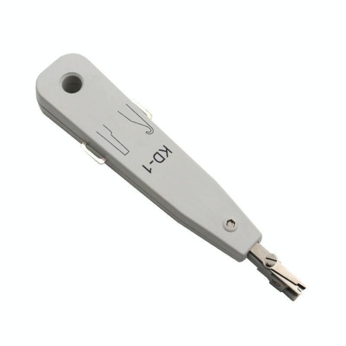 RJ45 / RJ12 / RJ11 Network BT Phone Socket Multi Punch Insertion Tool (bianco)