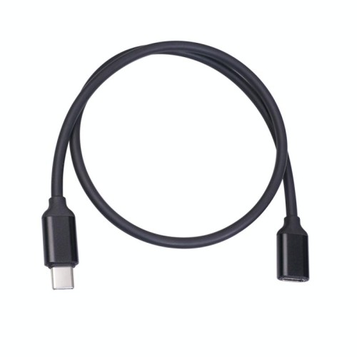 Cavo esteso di alimentazione PD tipo C / USB-C maschio a femmina, lunghezza: 0,5 m