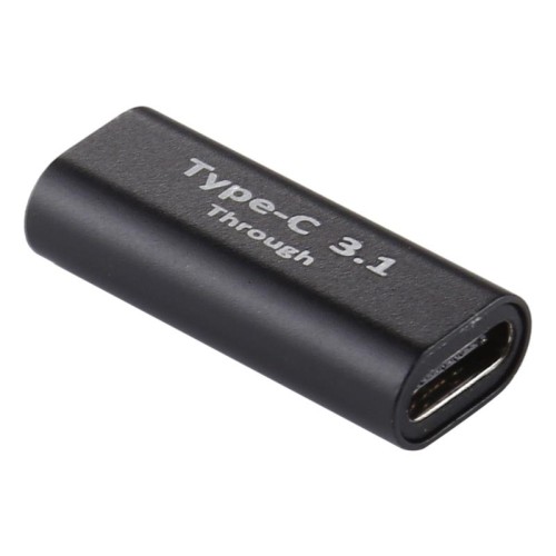 Adattatore in lega di alluminio da femmina di tipo C / USB-C a femmina di tipo C / USB-C