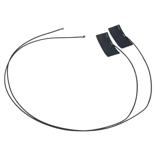 1 paio Mini PCI-E Wifi Antenna interna Universale per laptop Wifi Bluetooth Antenna a pellicola gialla per tablet con scheda di rete wireless