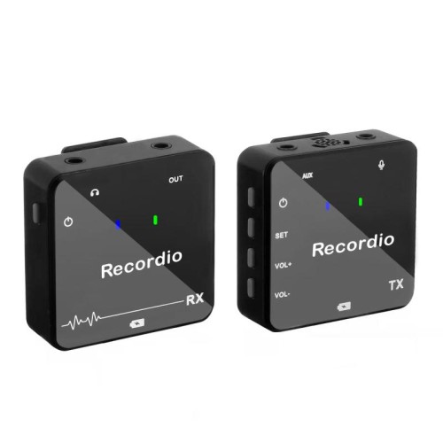 Mini microfono wireless colletto dal vivo, Stile: GAW-810