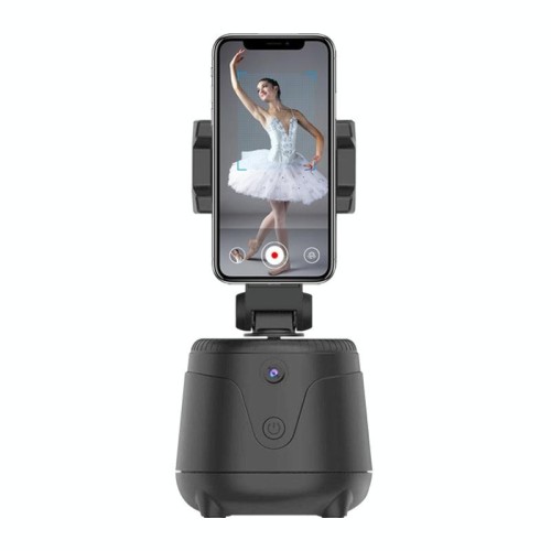 Supporto di tracciamento della testa del treppiede del viso AI a 360 gradi (nero)