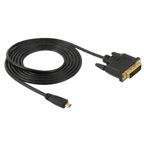 Cavo adattatore da 1,8 m Micro HDMI (tipo D) maschio a DVI 24 + 1 pin maschio