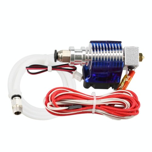 Testina di estrusione per stampante 3D V6 da 12 V, hotend J-Head con ventola di raffreddamento singola, specifiche: remoto 3 / 0,2 mm