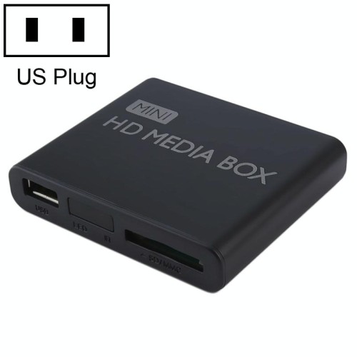 X9 Mini HD HDD Multimedia Player 4K Video Loop USB Esternal Media Player AD Player (spina USA)