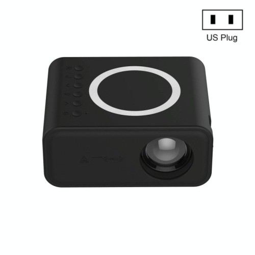 YT300 Home Multimedia Mini proiettore remoto Supporto per telefono cellulare (spina UK bianca)