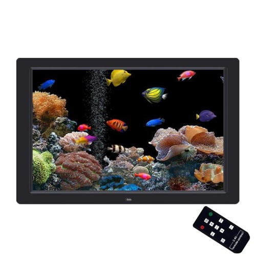 DPF-1201 12 pollici 1280x800 risoluzione parete macchina pubblicitaria cornice elettronica LCD, spina: spina AU (nero)