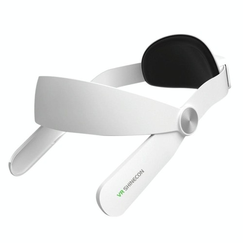 Per Oculus Quest 2 VR SHINECON OS01 Cinturino per la testa tutto in uno regolabile Accessori VR (bianco)