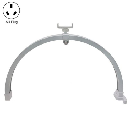 Lampada per nail art con controllo touch, lampada a mezzaluna pieghevole a LED M12X, lunghezza: 56 cm (spina AU)