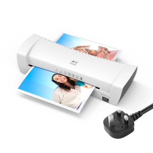 Osmile SL200 A4 Macchina plastificatrice fotografica a freddo e caldo Velocità 340 mm/min Spina UK
