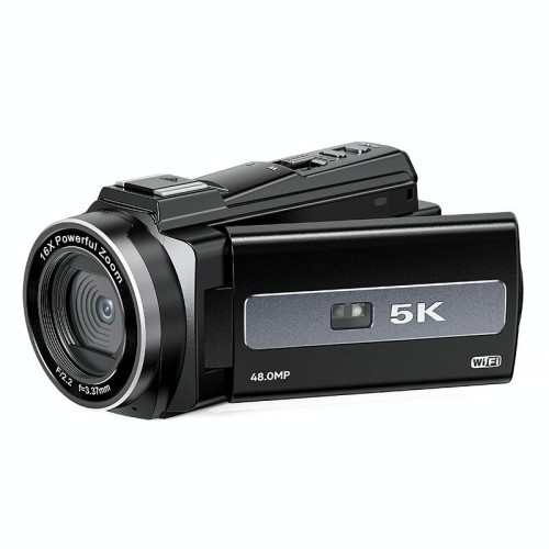 HDV-255K 5K/30FPS 16X Zoom Sport all'aria aperta HD Telecamera digitale anti-vibrazione elettronica (spina USA)