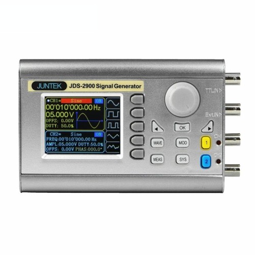 Generatore di segnale di forma d'onda arbitraria con funzione DDS a doppio canale programmabile JUNTEK, frequenza: 50 MHz (spina USA)