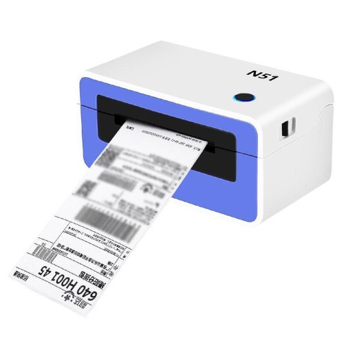 Stampante per lettere di vettura elettronica express HPRT N51 versione computer, spina: spina UK (bianco)