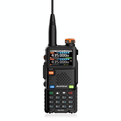 Baofeng 5RH PRO Sistema GPS/Beidou portatile con posizionamento, interfono programmabile Bluetooth, spina: spina USA