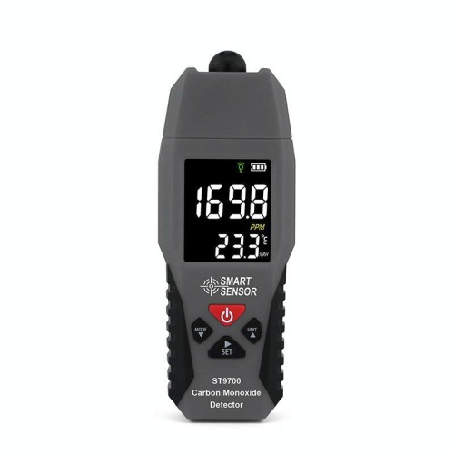 Rilevatore di gas tossico e perdite di monossido di carbonio SMART SENSOR (grigio)