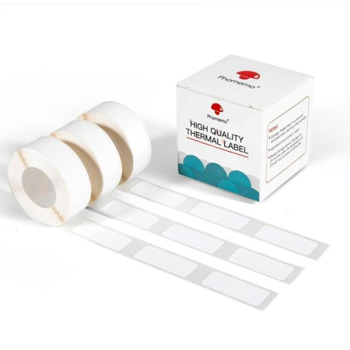 Etichette autoadesive termiche bianche Phomemo 12mmx30mm-210 pezzi per stampante D30
