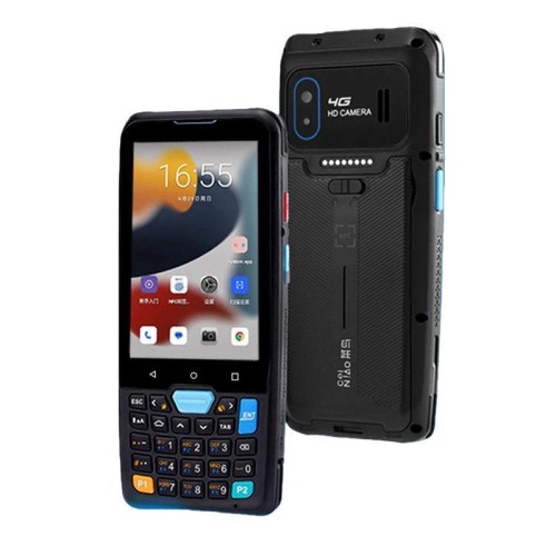 Terminale portatile S40 Android 13 da 4 pollici con scanner di codici a barre e raccoglitore di dati per la logistica di magazzino