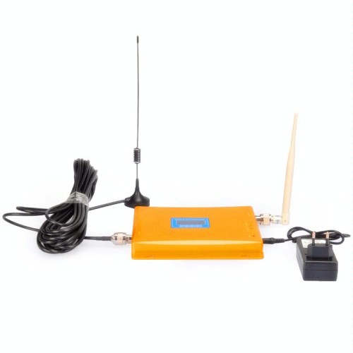 Ripetitore di segnale / ripetitore di segnale mobile LED DCS 1800 MHz con antenna a ventosa (oro)