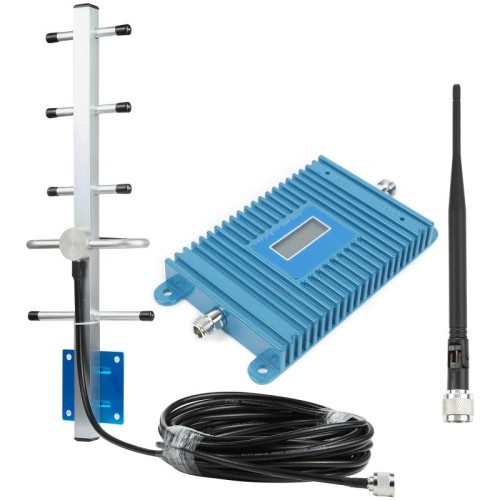 GSM 900 Phelular Phone Signal Repeater Booster con schermo + antenna (copertura: 150 metri quadrati intorno)