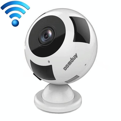 Anpwoo MN003 Telecamera IP WiFi 960P panoramica a 360 gradi, supporto rilevamento movimento, visione notturna a infrarossi e scheda TF (max 64 GB)