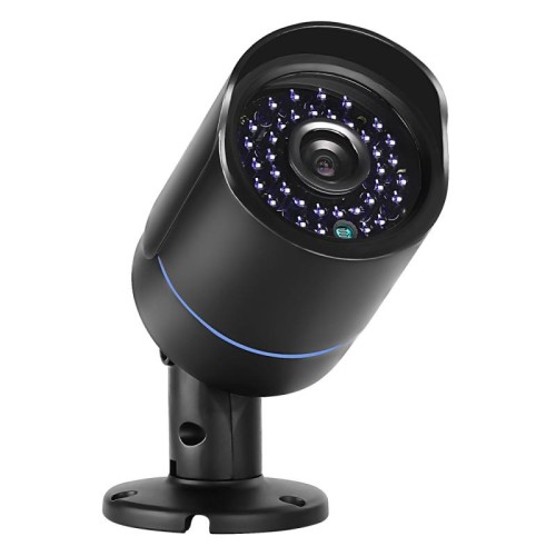 TV-635H2/A Telecamera AHD 1920x1080P impermeabile IP66, obiettivo sensore CMOS da 1/2,7 pollici 2 MP, rilevamento del movimento, visione notturna IR 20 m, certificazione CE e RoHS (nero)