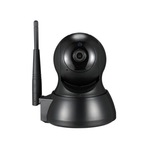 YT007 Obiettivo 3,6 mm Telecamera IP dome a infrarossi WiFi da 1,0 Megapixel, supporto rilevamento movimento, allarme e-mail e scheda TF, distanza IR: 10 m
