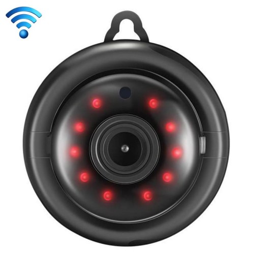 Anpwoo MN001 3518Ev200 Mini telecamera IP WiFi HD da 1.0 MP con 6 LED a infrarossi PC, supporto per rilevamento movimento e visione notturna e scheda TF (massimo 64 GB)
