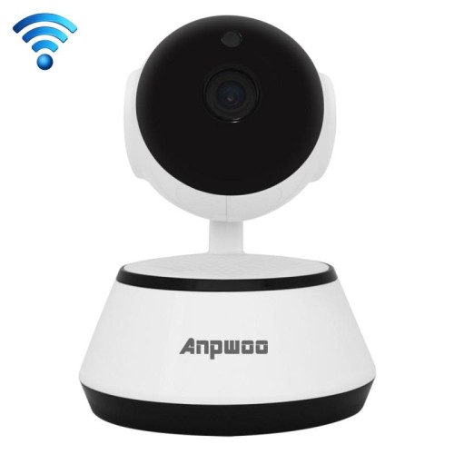 Telecamera IP WiFi Anpwoo YT001 720P HD con 6 LED a infrarossi PC, supporto per rilevamento movimento e visione notturna e scheda TF (max 64 GB)
