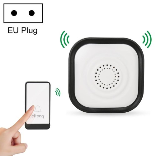 Campanello WIFI senza batteria senza batteria AITENG V029J, spina UK