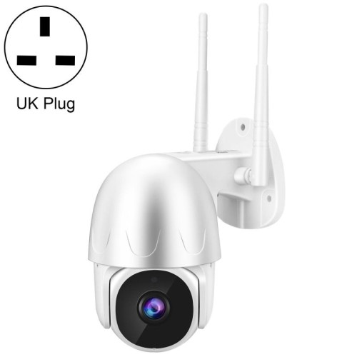 Tuya QX45 1080P Full HD IP65 Waterproof 24G IP wireless IP wireless, supporto Amazon Alexa & Google Home & Motion Detection & By-Way Audio & Night Vision & TF Card