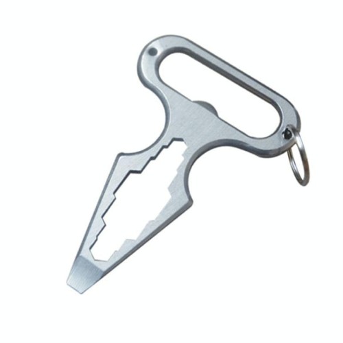 Strumento personale di difesa personale multifunzione in acciaio inossidabile Mini Pocket EDC