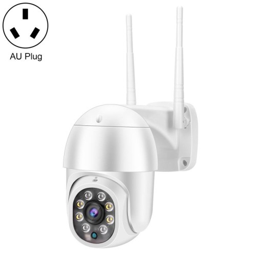 QX43-2 1080P 2.0MP Lens IP66 Waterproof PTZ Rotating WIFI Camera, Support Infrared Night Vision & Two-way Voice Intercom & Motion Detection & 128GB TF Card, EU Plug