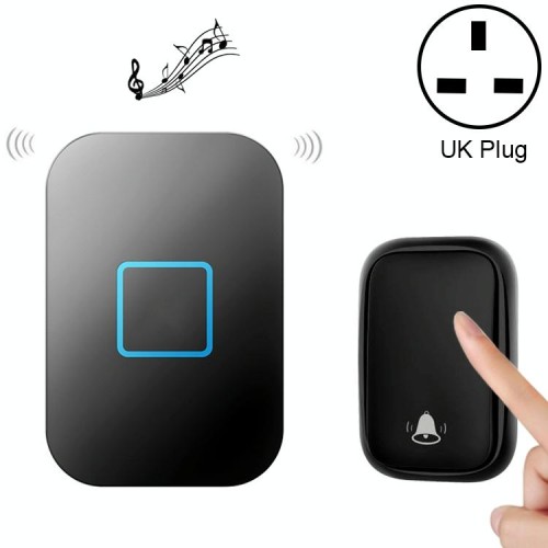 CACAZI FA88 Campanello senza fili autoalimentato per casa intelligente, spina americana (bianco)