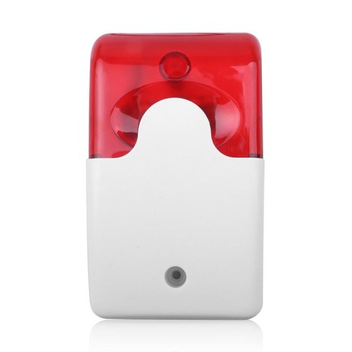 LIN-103 Chiamata di emergenza di allarme suono e luce per la Guida Allarme Tipo di connessione, Specifica: 12V (rosso)