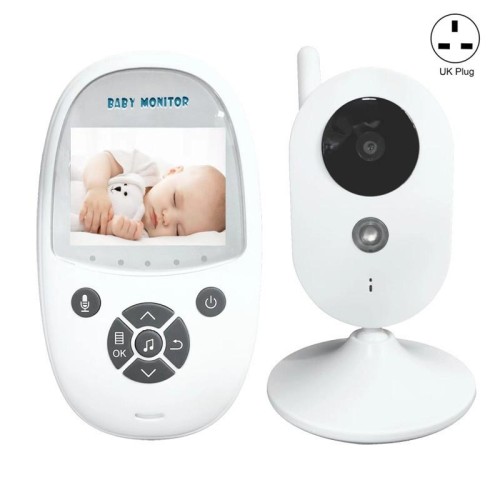 ZR302 2.4GHz Digital Video Smart Baby Monitor Videocamera per visione notturna, lettore musicale, funzione interfono bidirezionale (spina AU)