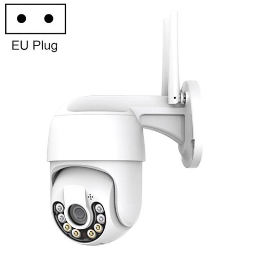 QX59 1920 x 1080P HD 2MP Wireless WiFi Smart Surveillance Camera Support Visione notturna e rilevamento del movimento e audio bidirezionale e scheda TF, specifica: spina europea