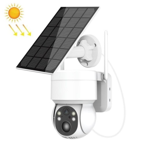 Telecamera solare WiFi wireless impermeabile T34 2MP HD IP66 (nero)