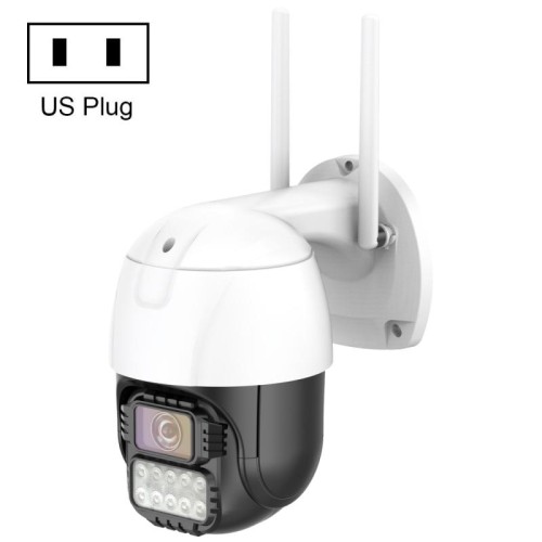 QX67 Telecamera IP dome WiFi con riconoscimento umanoide AI, spina americana