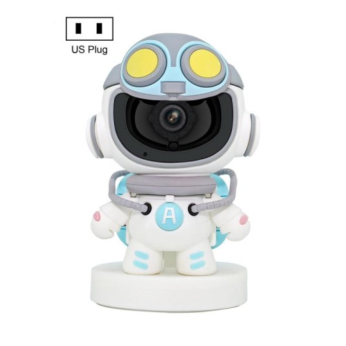 ESCAM PT211 Motion Detection & Tracking 2MP Allarme sonoro Cloud Storage Audio bidirezionale Visione notturna Telecamera WiFi, Tipo di spina: Spina americana