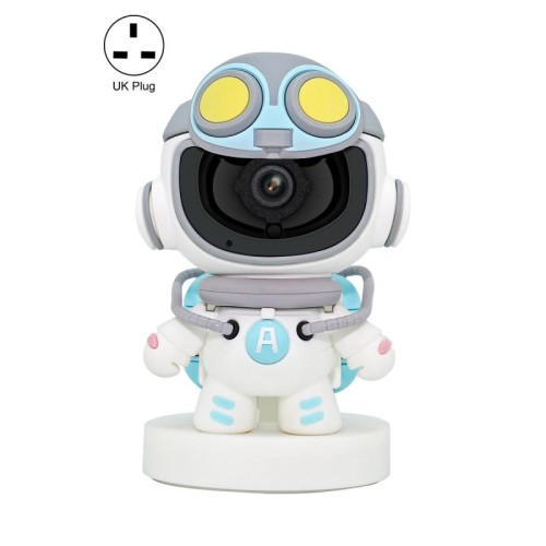 ESCAM PT211 Motion Detection & Tracking Allarme sonoro da 2 MP Cloud Storage Audio bidirezionale Visione notturna Telecamera WiFi, Tipo di spina: Spina UK