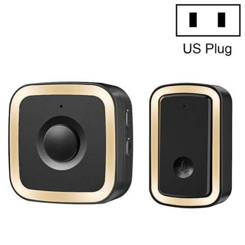 Cacazi A58 Smart Wireless Canchell senza batteria, Plug: US Plug (Black Silver)